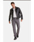 ფოტო #4 პროდუქტის Men's Leather Fashion Jacket, Black