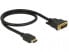 Фото #4 товара Delock 85651 - 0.5 m - HDMI Type A (Standard) - DVI - Male - Male - Straight