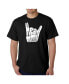 Men's Word Art T-Shirt - Heavy Metal