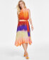 Фото #1 товара Women's Ombré Pleated Midi Dress