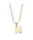 Фото #26 товара 2028 gold-Tone Initial Necklace 20"