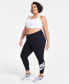 ფოტო #3 პროდუქტის Plus Size Sportswear Classics High-Waisted Graphic Leggings