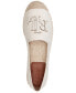 ფოტო #4 პროდუქტის Women's Cameron III Logo Slip-On Espadrille Flats