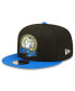 Фото #3 товара Men's Black, Blue Los Angeles Rams 2022 Salute To Service 9FIFTY Snapback Hat