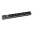 Фото #2 товара Удлинитель BACHMANN BlueNet BN0500 - Metered - Black - LCD - 8 AC outlet(s) - 2 m - 230 V