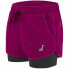 Фото #1 товара Спортивные женские шорты Joluvi Meta Duo Фиолетовый