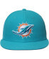 Men's Dolphins Aqua NFL Omaha 59FIFTY Hat