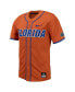 Фото #2 товара Men's Orange Florida Gators Replica Full-Button Baseball Jersey