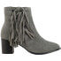 COCONUTS by Matisse Stroll Through Cowboy Booties Womens Grey Casual Boots STROL