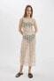 Фото #2 товара Платье для пляжа Fall in Love с кружевным рукавом A0239AX24SM