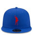 Фото #3 товара Men's X Compound Royal Philadelphia 76Ers Play For Change OTC 59FIFTY Fitted Hat