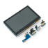 Фото #9 товара Touch screen B - capactive LCD 4,3'' 480x272px HDMI + USB for Raspberry Pi 4B/3B+/3B/Zero - Waveshare 15932