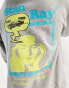 Stan Ray dreamy bubble hoodie in grey M - фото #8