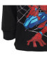 Boys Avengers Spider-Man Fleece Pullover Hoodie and Jogger and Pants Outfit Set to (2T - 18-20)