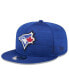 Фото #1 товара Men's Royal Toronto Blue Jays 2024 Clubhouse 9FIFTY Snapback Hat