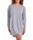 ფოტო #1 პროდუქტის Women's Jewel Modal Sleep Shirt or Dress in Ultra Soft and Cozy Lounge Style