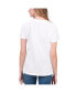 Women's White Kyle Busch Score T-shirt