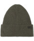 Men's Fisherman Ribbed-Cuff Beanie Зеленый, OS - фото #1