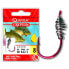 Красный крючок рыболовный Quantum Fishing Crypton Paste 0.250 мм Tied Hook Красный, 4 - фото #4