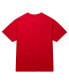 Фото #2 товара Men's Red Distressed Chicago Bulls Hardwood Classics Legendary Slub T-shirt