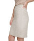 ფოტო #3 პროდუქტის Petite Tonal Tweed Pencil Skirt