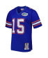 Фото #3 товара Men's Tim Tebow Royal Florida Gators Big and Tall Legacy Jersey