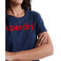 Фото #4 товара SUPERDRY Regular Flock Boxy short sleeve T-shirt