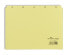 Фото #2 товара Durable 365004 - Alphabetic tab index - PVC - Yellow - A5 - 0.3 mm - 210 mm