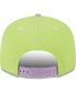 Фото #3 товара Men's Neon Green, Lavender New York Jets Two-Tone Color Pack 9FIFTY Snapback Hat