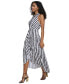 Фото #3 товара Women's V-Neck Sleeveless A-Line Maxi Dress