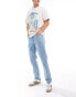 Фото #1 товара DTT rigid straight fit jeans in light stone