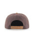 ფოტო #2 პროდუქტის Men's Brown Toronto Raptors No Shot Two-Tone Captain Snapback Hat