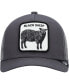 ფოტო #3 პროდუქტის Big Boys Gray Black Sheep Trucker Adjustable Hat