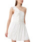 ფოტო #4 პროდუქტის Women's Bonny Ruffle One-Shoulder Mini Dress