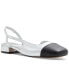 ფოტო #1 პროდუქტის Women's Amandine Slingback Cap Toe Block-Heel Flats