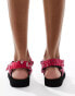 Arizona Loves Trekky rope sandals in pink