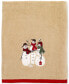 Фото #1 товара Snowman Gathering Holiday Cotton Bath Towel, 27" x 50"