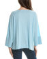 Фото #2 товара Forte Cashmere High-Low Silk & Cashmere-Blend Top Women's