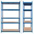 Фото #2 товара Werkstattregal Blau 200x100x50 cm blau