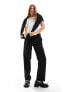 Фото #1 товара ASOS DESIGN Petite pencil trousers in pinstripe