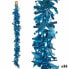 Christmas garland Tinsel Stars Turquoise 9 x 9 x 200 cm (36 Units)