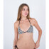 Фото #1 товара HURLEY Daisy Fields Slide Tri Bikini Top