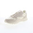 Reebok Classic Leather Mens Beige Suede Lace Up Lifestyle Sneakers Shoes