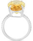 EFFY® Citrine & White Sapphire Ring in Sterling Silver (Also available in Amethyst)