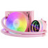 Фото #6 товара Mars Gaming ML-ONE120 Pink Liquid CPU Cooler TDP 200W Infinity Mirror FRGB Silent Fan Universal Multisocket - All-in-one liquid cooler - 12 cm - 69.2 cfm - Pink