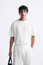 SOFT-TOUCH RIBBED T-SHIRT