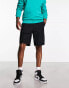 The North Face Heritage Ripstop cotton utility shorts in black