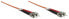 Фото #6 товара IC Intracom Fibre Optic Patch Cable - OM1 - ST/ST - 2m - Orange - Duplex - Multimode - 62.5/125 µm - LSZH - Fiber - Lifetime Warranty - Polybag - 2 m - OM1 - ST - ST - Male/Male - Orange