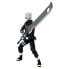 ANIME Heroes Naruto With Accessories Hatake Kakashi Fourth Great Ninja War figure