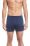 Фото #1 товара HANRO 301941 Men's Cotton Sporty Knit Boxer, Midnight Navy, X-Large